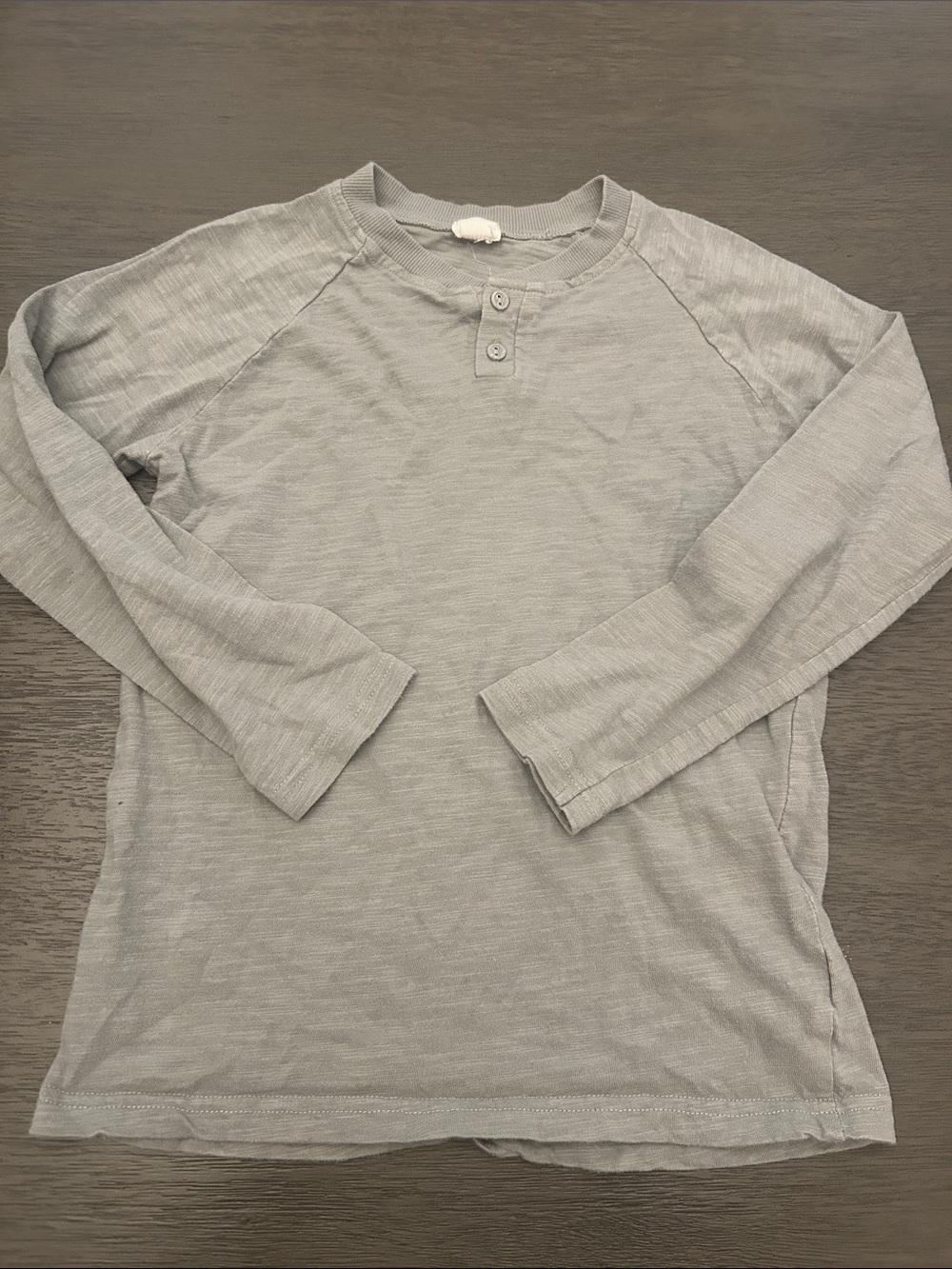 Jamie Kay Light Green Long-Sleeve Henley Top